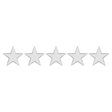 Five Out Of Five Star Review PowerPoint Animation layout preview.