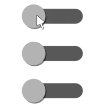Three Option Activation PowerPoint Animation layout preview.