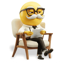 Therapist Emoji PowerPoint Animation layout preview.