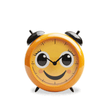 Cute Alarm Clock  Clip PowerPoint Animation layout preview.