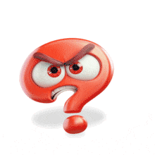 Angry Question Mark PowerPoint Animation layout preview.