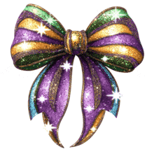Sparkly Ribbon PowerPoint Animation layout preview.