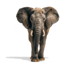 Walking Elephant  for PowerPoint and Google Slides PowerPoint Animation layout preview.