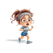 Tired Jogger  for Fitness Presentations PowerPoint Animation layout preview.