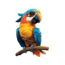 Cool Parrot  for Presentations PowerPoint Animation layout preview.