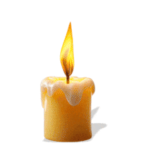 Candle in the Wind PowerPoint Animation layout preview.