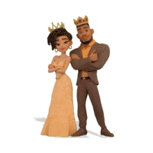 Homecoming Royalty PowerPoint Animation layout preview.