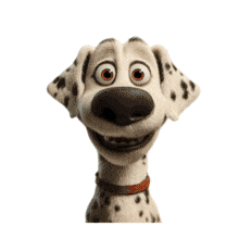 Dalmatian Dog PowerPoint Animation layout preview.