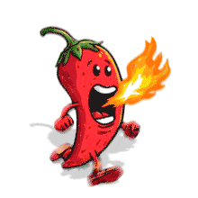 Fiery Pepper s PowerPoint Animation layout preview.