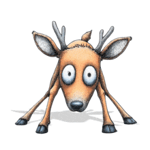 Deer in Headlights  Representing Surprise and Shock PowerPoint Animation layout preview.