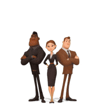 Business Celebration PowerPoint Animation layout preview.