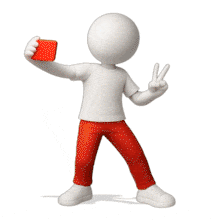 Character Posing Fun PowerPoint Animation layout preview.