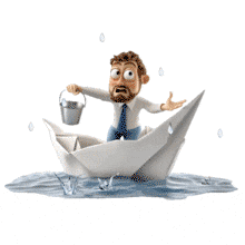 Business Risk And Strategic Failure PowerPoint Animation layout preview.
