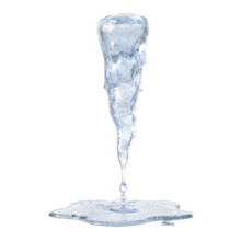 Animated Icicle Dripping PowerPoint Animation layout preview.
