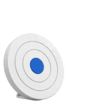 3D Bullseye Target Loop Goal-Setting PowerPoint Animation layout preview.