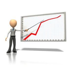 Graph Explanation PowerPoint clipart graphic preview.