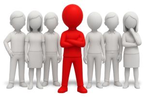 Leader Of The Pack PowerPoint clipart graphic preview.