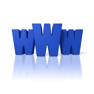 World Wide Web Text PowerPoint clipart graphic preview.