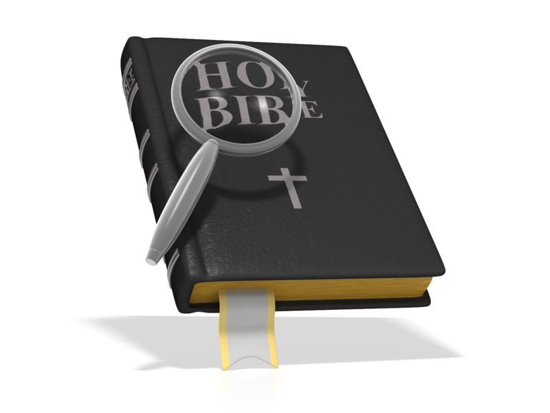 High-resolution clipart illustration of Bible Study Concept, designed for interfaith community outreach, spiritual wellness programs, and mindfulness-focused personal growth seminars.