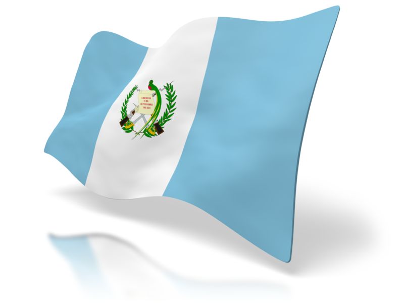 High-resolution clipart illustration of Guatemala Flag Perspective, designed for seasonal marketing campaigns, corporate event presentations, and holiday promotions.