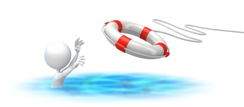 High-resolution clipart illustration of Stick Figure Rescue Buoy, designed for corporate facility safety compliance, residential property access control, and physical security asset management.
