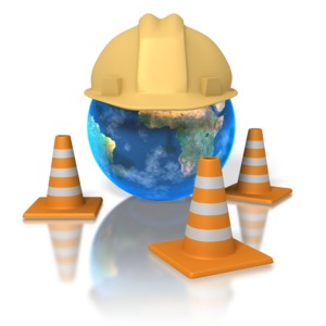 World Hardhat PowerPoint clipart graphic preview.