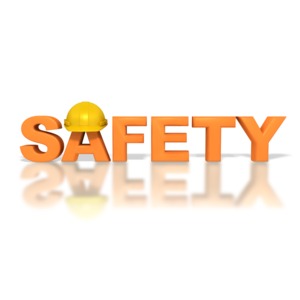 Safety Hardhat PowerPoint clipart graphic preview.