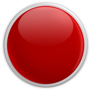 Badge Blank Button Red PowerPoint clipart graphic preview.