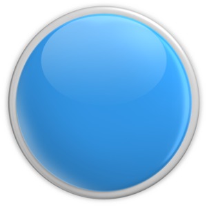 Badge Blank Button Blue PowerPoint clipart graphic preview.