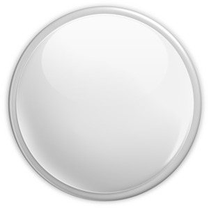 Badge Blank Button White PowerPoint clipart graphic preview.