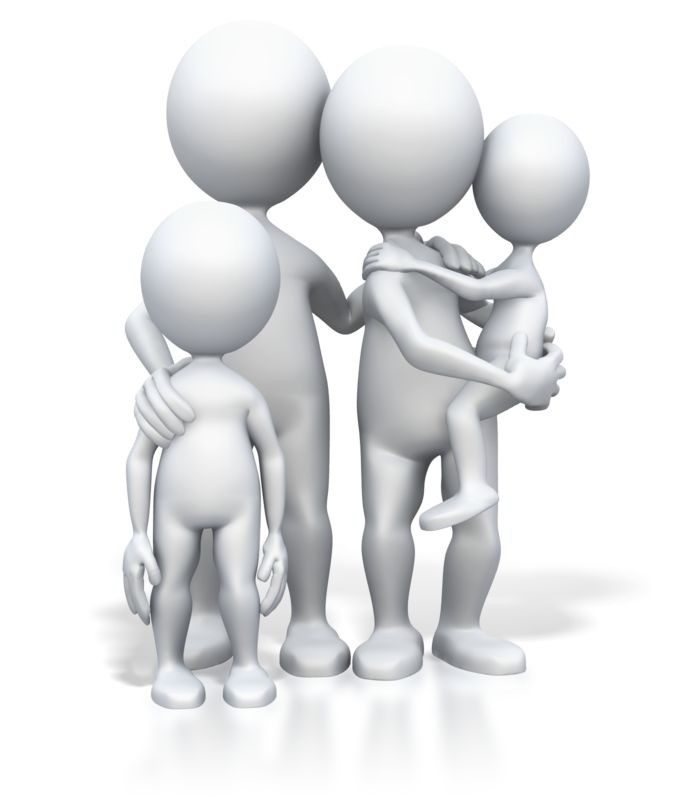 High-resolution clipart illustration of Family of Four Photo, designed for academic lesson planning, classroom engagement, and interactive learning frameworks.