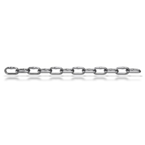 Metal Chain Link PowerPoint clipart graphic preview.