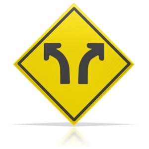 Direction Arrow Sign PowerPoint clipart graphic preview.