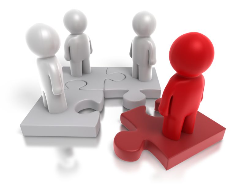 High-resolution clipart illustration of Puzzle Key Employee, designed for corporate operations tracking, strategic business execution, and professional reporting.