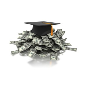 Graduation Costs Money PowerPoint clipart graphic preview.