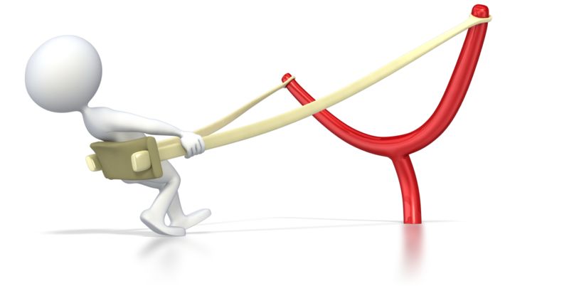 High-resolution clipart illustration of Stick Figure Ready to Launch , designed for creative multimedia presentations, dynamic visual storytelling, and professional content design.