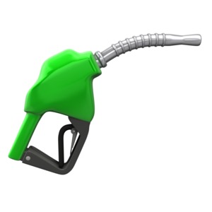 Gas Pump Nozzle PowerPoint clipart graphic preview.