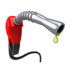 Gas Pump Closeup Blur PowerPoint clipart graphic preview.
