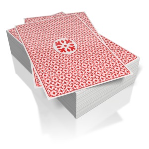 Deck of Cards PowerPoint clipart graphic preview.