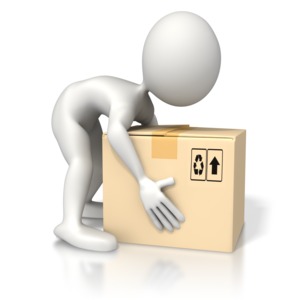 Wrong Way To Lift PowerPoint clipart graphic preview.