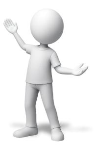 Casual Pose Present PowerPoint clipart graphic preview.