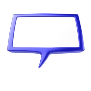 Speech Bubble PowerPoint clipart graphic preview.