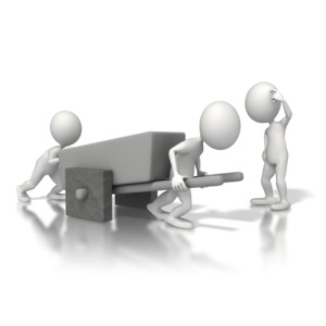 Reinvent The Wheel PowerPoint clipart graphic preview.