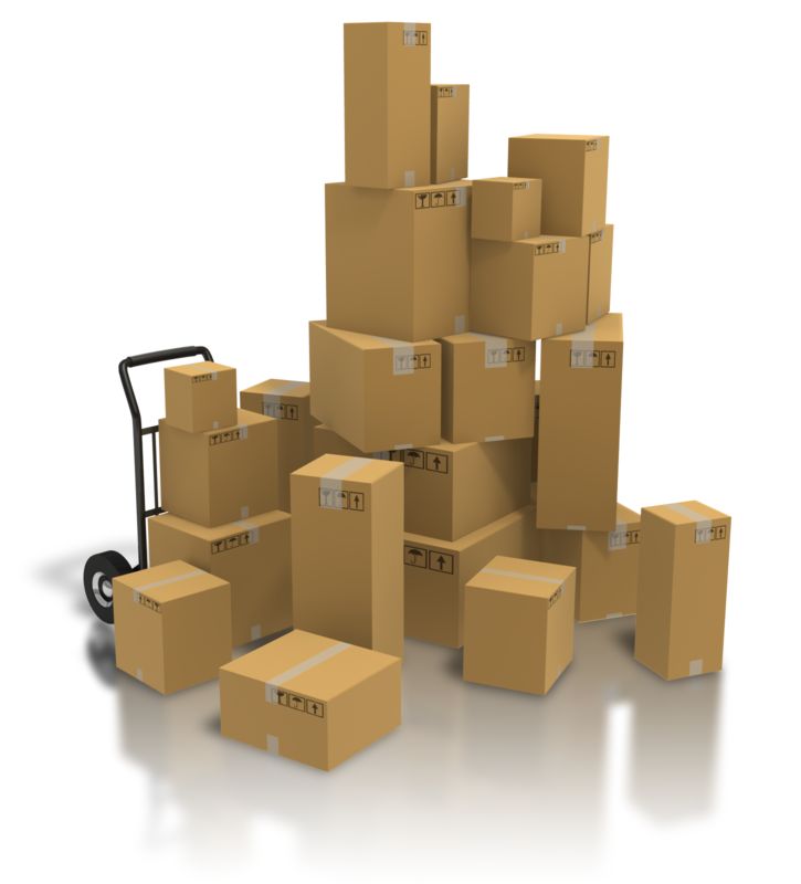 High-resolution clipart illustration of Pile Of Shipping Boxes, designed for global supply chain management, commercial freight logistics, and enterprise distribution operations.