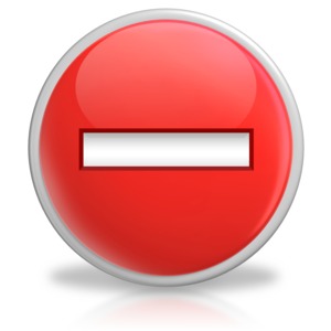 Minus Button Symbol Icon PowerPoint clipart graphic preview.
