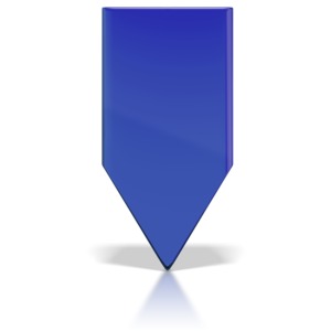 Colored Indicator Marker PowerPoint clipart graphic preview.