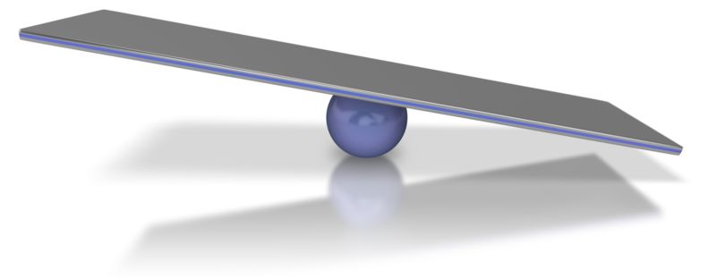 High-resolution clipart illustration of Balance Bar Tipped, designed for creative multimedia presentations, dynamic visual storytelling, and professional content design.