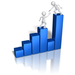 Profit Gap Help PowerPoint clipart graphic preview.