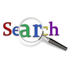 Search It Closely PowerPoint clipart graphic preview.