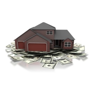 Save Money House PowerPoint clipart graphic preview.